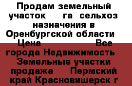Продам земельный участок 800 га. сельхоз назначения в Оренбургской области. › Цена ­ 20 000 000 - Все города Недвижимость » Земельные участки продажа   . Пермский край,Красновишерск г.